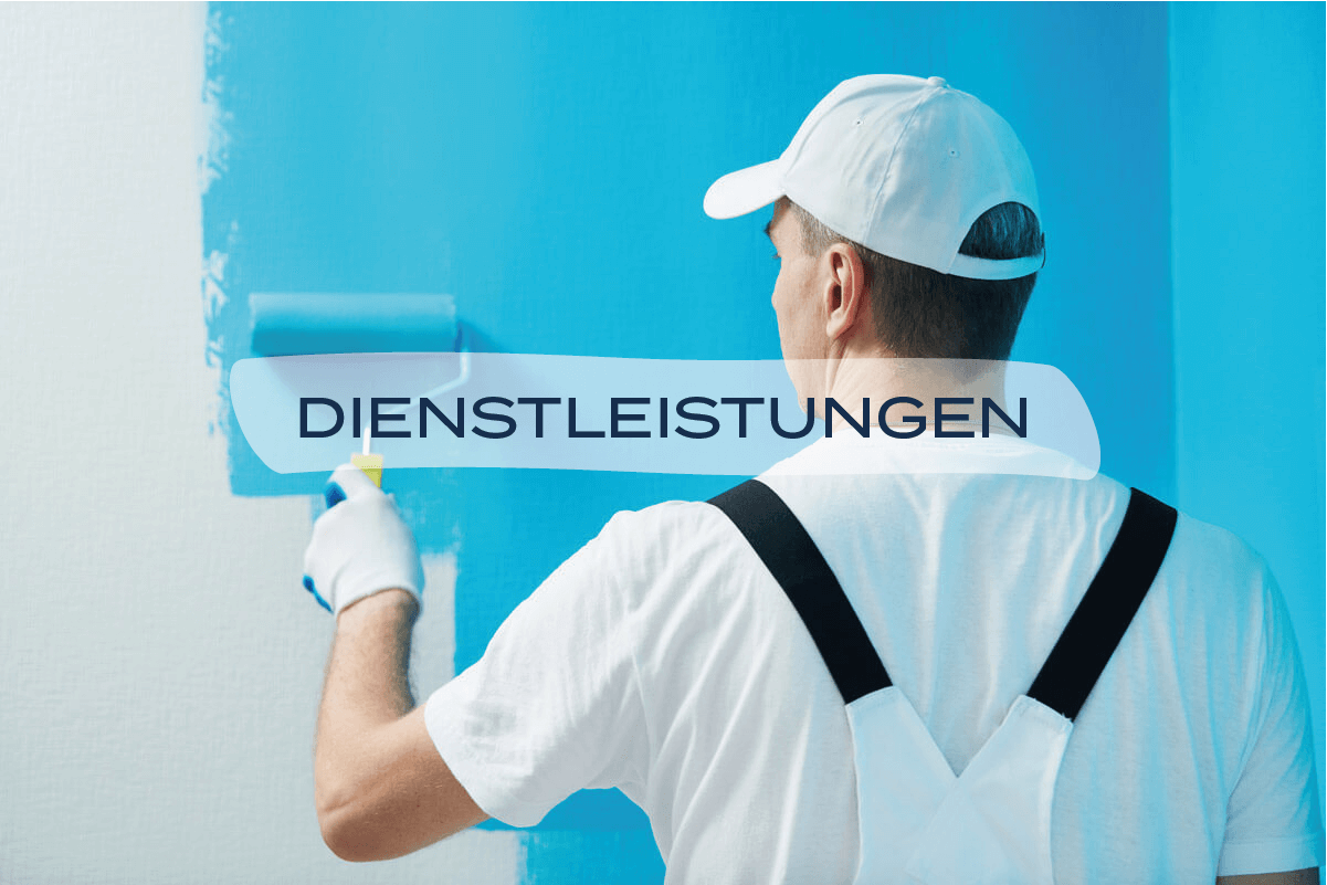 Maler von Mister Flury bei einer professionellen Wandgestaltung